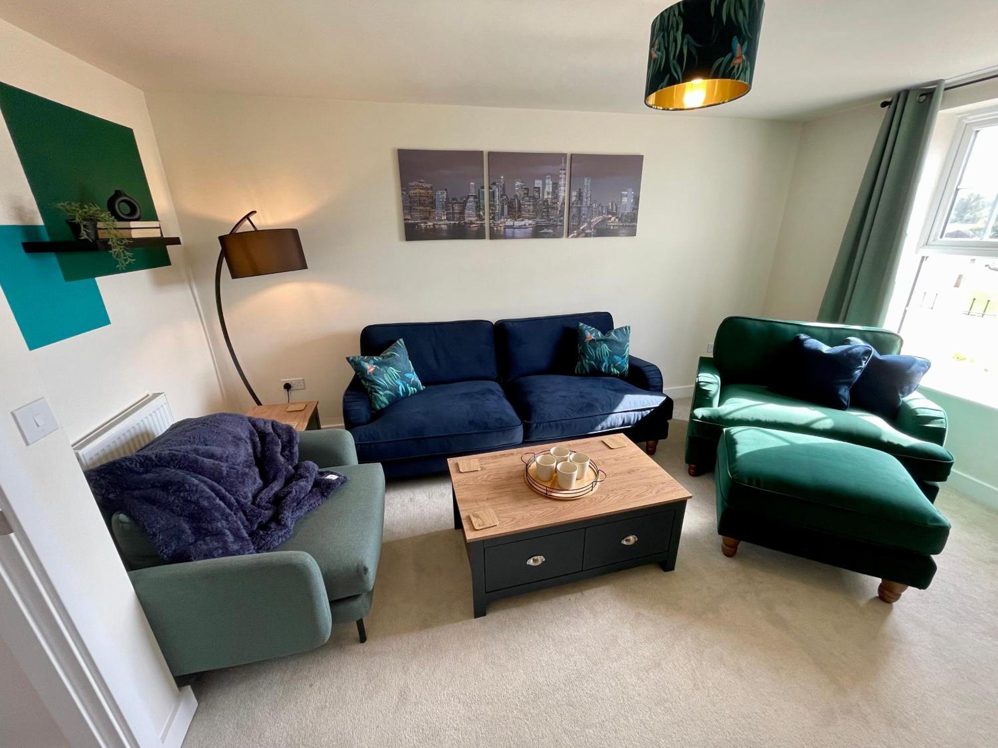 3-Bedroom Luxury Stay With Free Parking マーケット・ハーバラ エクステリア 写真